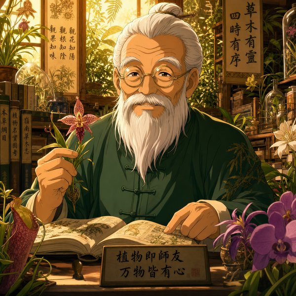 四虎视频植物顾问陈德馨